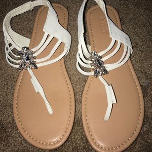 White Sandals